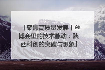 聚焦高质量发展丨丝博会里的技术脉动：陕西科创的突破与想象